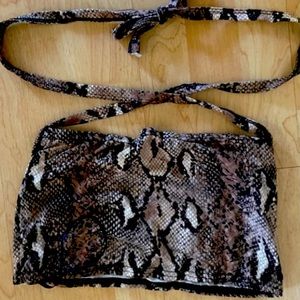 Python print Halter Top